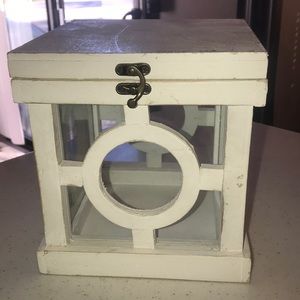 White decorative box